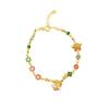 Pulsera Shajin de Vietnam Marea Nacional Esmalte Goteo de Aceite Pulsera de Mariposa Femenina Diseño de Nicho Sentido del Diseño Joyería Primera de Larga Data