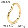 Anillo minimalista para mujer, corte fino, línea cuadrada, forma de corazón, acero de titanio, superficie lisa, banda lisa en forma de corazón, anillo apilable para superponer