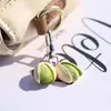 Lindo y Creativo Llavero de Pistacho de la Serie de Comida Colgante Personalizado de Durian para Mochila Accesorio Regalo Divertido Realista