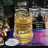 Enviar posavasos brillante vaso giratorio de whisky de celebridad de Internet vaso alto para licores extranjeros taza descompresora taza brillante personalizada