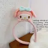 Diadema de Pingüino de Peluche Lindo para Otoño e Invierno, Cabeza de Pez, Celebridad de Internet Femenina, Cara de Dibujos Animados, Para Lavado de Cara, Maquillaje, Presionar el Cabello, Diadema Nueva, Pasador de Pelo, Diadema