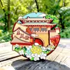 Ímã de Geladeira de Madeira de Yangzhou Magnético Comemorativo de Viagem Fino Lago Oeste Jardim He Guanyuan Check-In Presentes Culturais e Criativos Pronto para Venda