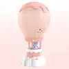 Mini Lâmpada de Mesa LED Balão de Ar Quente Desenho Animado Quarto Mesa de Cabeceira Projeção Atmosfera Luz Noturna Crianças DIY Presente Criativo Brinquedos