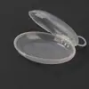 Caja de Tapones para Oídos de Natación al por Mayor Caja Pequeña de Plástico Caja Cuadrada Transparente Caja de Almacenamiento con Tapa Caja de Piezas Multifuncional a Prueba de Polvo