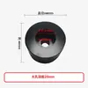 En stock pad de goma avellanado redondo pad amortiguador de golpes pie de amortiguación universal para maquinaria industrial ventilador bomba de agua aire acondicionado máquina exterior