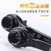 Llave de carraca de cola puntiaguda llave de carraca rápida de vaso hexagonal flor de ciruelo de dos vías trabajador carraca de cola puntiaguda