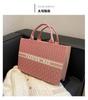 Bolso Grande para Mujer 2021 Nuevo Trendy Celebridad de Internet Lienzo Tote de Gran Capacidad Versátil Hombro Axila Bolso Moda