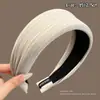 Diadema de lunares versátil estilo coreano Maillard, un imprescindible para peinar y recoger los pelos sueltos, nuevo modelo 2026, para uso diario, accesorio para el cabello para mujer