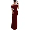 2025 Nuevo Vestido Bodycon Cruzado Sin Mangas de Un Hombro Moda Ajustado Elegante Socialité Sexy para Mujer