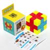 Tiktok Dropshipping Cubo Mágico Qiyi Guerrero Magnético 3X3 4X4 5X5 6X6 7X7 8X8 9X9 Pirámide Irregular Triangular Espejo Sándwich