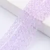 Material de cuentas hecho a mano para manualidades, accesorios de flores, cuentas sueltas, cristal, agujero mediano, cuentas de gota 10x 15 mm 50/tira