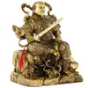 Adornos de Latón para la Adoración en Casa del Emperador Celestial Xuanwu y del Emperador Marcial Verdadero Xuanwu