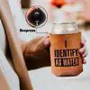 Capas de Couro Personalizadas para Copos, Suprimentos para Hotel, Capas Protetoras para Latas de Cerveja com Logotipo Personalizado, Capas de Couro Isoladas Antiderrapantes para Bebidas