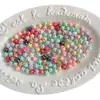 Acrílico Chapado UV Colorido Retorcido Estrella de Cinco Puntas Agujero Vertical DIY Pulsera Cuentas Cadena de Teléfono Colgante para Llavero Materiales