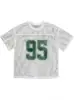 Directo del fabricante: Camiseta deportiva de malla estilo europeo y americano con estampado del número 95, corte holgado, cuello redondo, transpirable, disponible para dropshipping