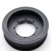 Roda Dentada Síncrona com Flange de Liga de Alumínio/Aço Carbono Usinagem CNC Furo de Montagem de Flange Personalizado Roda Dentada Síncrona
