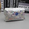 Ins Nuevo Producto Bolsa de Cosméticos de Arena Movediza de Gran Capacidad Corazón Girly Estuche para Lápices de Estudiante Bolsa de Tocador de Viaje Billetera para Monedas