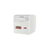 Adecuado para cargadores Apple y Android, estándar de EE. UU. 65W Nitruro de Galio Carga Rápida Teléfono Móvil y Tableta Plegable Retráctil Cable Cabezal de Carga