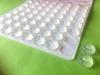Tapete Anticolisão Hemisférico de Silicone Transparente Anti-risco para Móveis Antiderrapante Absorvente de Choque Base de Silicone Autoadesiva Partículas Cilíndricas de Silicone