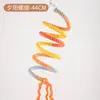 Juguetes de Cuerda de Algodón de Colores para Pájaros, Cuerda de Trepar de Color Degradado, Anillos Columpios y Suministros de Juego para Masticar para Periquitos, Agapornis y Cacatuas