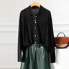 Camisas de Diseñador para Mujer, Prendas Exteriores Populares, Prendas de Punto, Cárdigans, Suéteres, Tops de Hilo Yangzi de Hilo Fino 2026