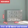 Armário de Aço Inoxidável 304 para Funcionários de Fábrica com Múltiplas Portas e Compartimentos Armário de Armazenamento Armário para Troca de Sapatos de Laboratório Sem Poeira Banco para Troca de Sapatos