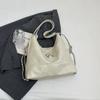 Bolso de hombro multifunción para mujer, primavera y verano 2024, nuevo bolso de cubo retro de gran capacidad, bolso informal para mujer