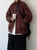 Chaqueta Harrington de Vuelo Retro Estilo Japonés 2025 Primavera y Otoño Holgada Vintage Cuello Alto Chaqueta de Trabajo para Hombre