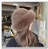 Chapéu de Balde de Pelúcia Quente de Inverno com Proteção para as Orelhas para Homens e Mulheres, Chapéu de Pescador à Prova de Vento e Frio Estilo Vento do Nordeste Mongol, Chapéu Mongol Versátil Estilo Coreano