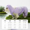 Capa de chuva para filhote de Corgi primavera e verão ursinho schnery cachorro pequeno animal de estimação com faixa refletiva capa de chuva inclusiva