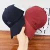 Gorra de béisbol estilo coreano para mujer, hace que la cara se vea más pequeña, visera curva, parte superior suave, nueva gorra de sol casual de marca de moda primavera/verano
