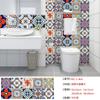 10 peças telha adesivos banheiro cozinha armário decoração makeover auto adesivo cristal duro adesivo adesivo de parede