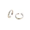 Anillo Simplificado de Plata de Ley S925, Anillo para Dedo Índice de Diseño Nicho Estilo Coreano, Lujo Ligero, Moderno, Anillo Simple y Versátil al por Mayor