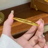 Moderna y Sencilla Retro Exquisito Temperamento Versátil Cuadrícula de Azucarero Cuadros Liso Anillo Pulsera Lujo Ligero Joyería de Nicho de Alta Gama para Mujeres