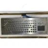 Teclado Seguro para Mineração, Tamanho Compacto, Teclado com Fio de Aço Inoxidável para Mineração Fhj5, Teclado à Prova de Explosão para Mineração