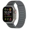 Adecuado para Correa de Reloj Apple iWatch S10 Acolchada con Raya Magnética de Silicona, Compatible con Todas las Generaciones de 1 a 9 y Se