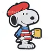 Hebilla de Zapato de Caricatura Snoopy Flor de Zapato de Cueva Hebilla Decorativa de Goma Suave DIY Accesorios para Zapatos Accesorios de Hebilla para Cordones SNOOPY