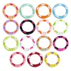 Llavero de Anillo Abierto con Cierre de Resorte de Rosquilla Pintada a Mano Accesorios DIY Piezas Pequeñas Cadena para Teléfono Venta al por Mayor