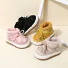 Fabricante Botas de Nieve para Bebé Europeas y Americanas Invierno Nuevas de Caña Alta Zapatos de Algodón para Niños Forrados de Felpa para Calortech Estilo Coreano Algodón para Bebé