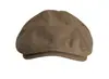 Gorra Hombres Primavera y Verano Artística Imitación Lino Boina Gorra Británica Retro de Moda Gorra Casual Gorra Delantera Mujeres Exteriores