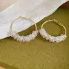 Estado de Ánimo Brillante~ Pendientes de Cristal de Colores con Aguja de Plata y Diseño Único, Lujo Ligero y Sensación de Alta Gama, Pendientes para Mujer