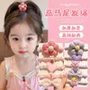 Venta al por mayor de fábrica Ligas para el cabello personalizadas para niños Ligas para el cabello estilo coreano para niñas Bandas de goma de alta elasticidad y durabilidad Ligas para el cabello Accesorios para el cabello