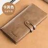 Cartera Larga para Hombre Farni Ya 2021 Nueva Piel Genuina Gran Capacidad Bolsa para Tarjetas de Piel de Vaca Cartera para Hombre Cartera