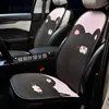 Cojín Universal para Asiento de Coche de Cuatro Estaciones, Cojín Transpirable de Seda Helada para Asiento de Coche, Lindo Diseño de Gato, Funda de Asiento de Coche de una Pieza para Verano