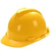 Capacete de Segurança para Canteiro de Obras Abs Anti-Amasse Formato V Respirável Capacete de Proteção Capacete de Segurança para Trabalho e Construção Engenharia Fabricante