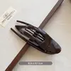 Presilha Jacaré para Mulheres 2025 Novo Estilo Presilha de Cauda Reta de Alta Qualidade Presilha para Grande Volume de Cabelo para Penteados Presilha para Parte de Trás da Cabeça