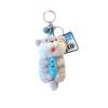 Diseño original, lindo animal nutria sosteniendo un pequeño pez de peluche, pequeño colgante, lindo bolso colgante, llavero, pequeño regalo.