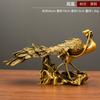 Adornos de la Bestia Diosa Fénix Rui, Artesanías de Latón, para Sala de Estar, Estudio, Escritorio, Pequeñas Decoraciones, Todos de Cobre, Regalos y Bendiciones