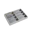 Caja de Joyería Caja de Almacenamiento Caja de Exhibición de Joyería Organización de Escritorio Bandeja de Almacenamiento de Maquillaje Bandeja de Almacenamiento para Pendientes, Pulseras y Anillos
