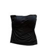 Camisola plisada para chicas sexys para mujer con cinturón, almohadilla en el pecho, para llevar debajo o encima, hermosa espalda, tirante delgado, adelgazante, top base para mujer, verano